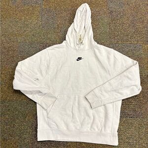 Nike sportswear club fleece hoodie mens size medium pullover jumper training